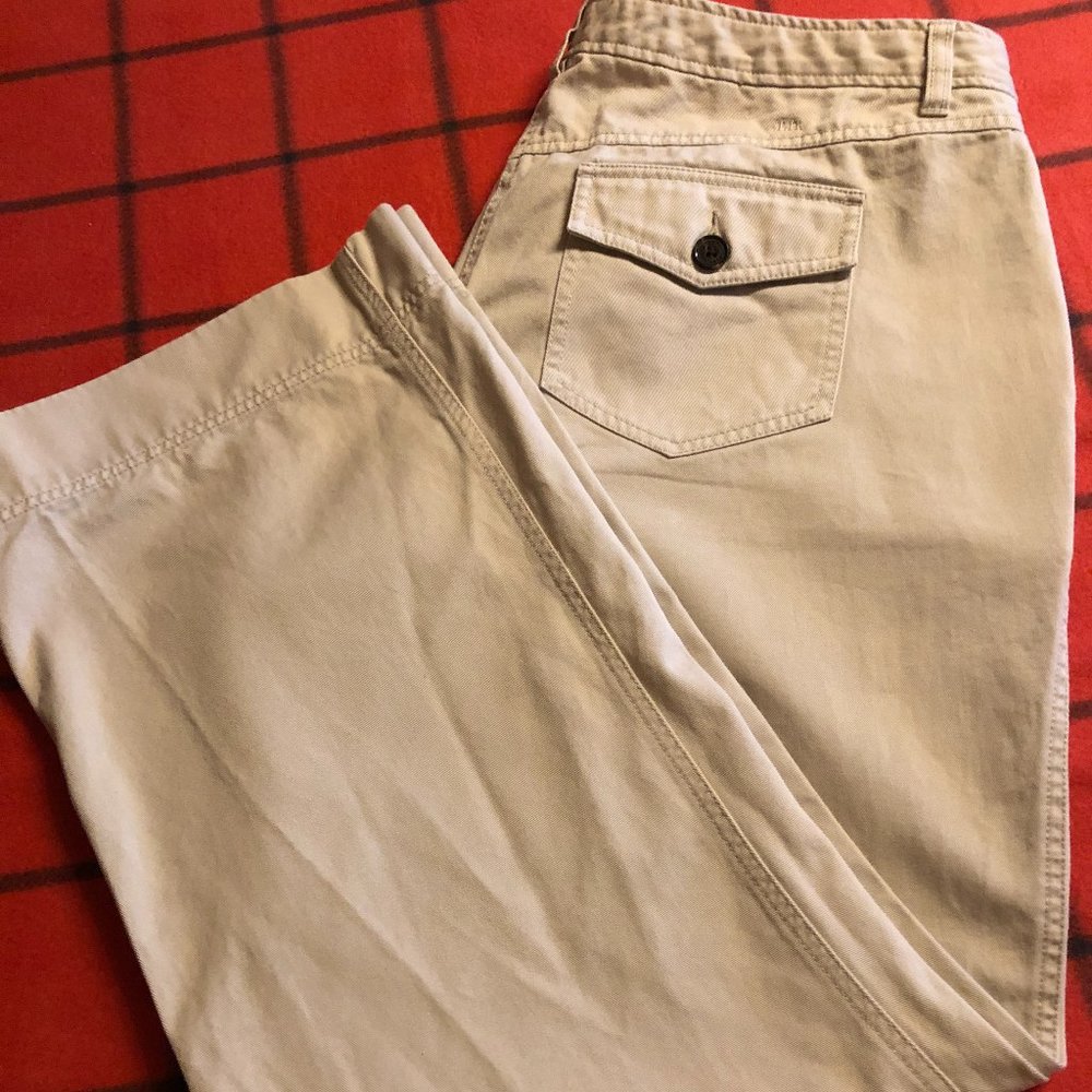 Tommy Hilfiger Women's Sz 20 Bootcut Khaki Pants